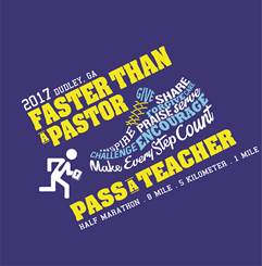 Faster than a Pastor Half Marathon, 8 Mile, 5K, and 1 Mile