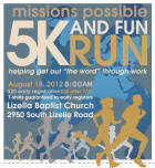 Missions Possible 5K, 10K, and Fun Run