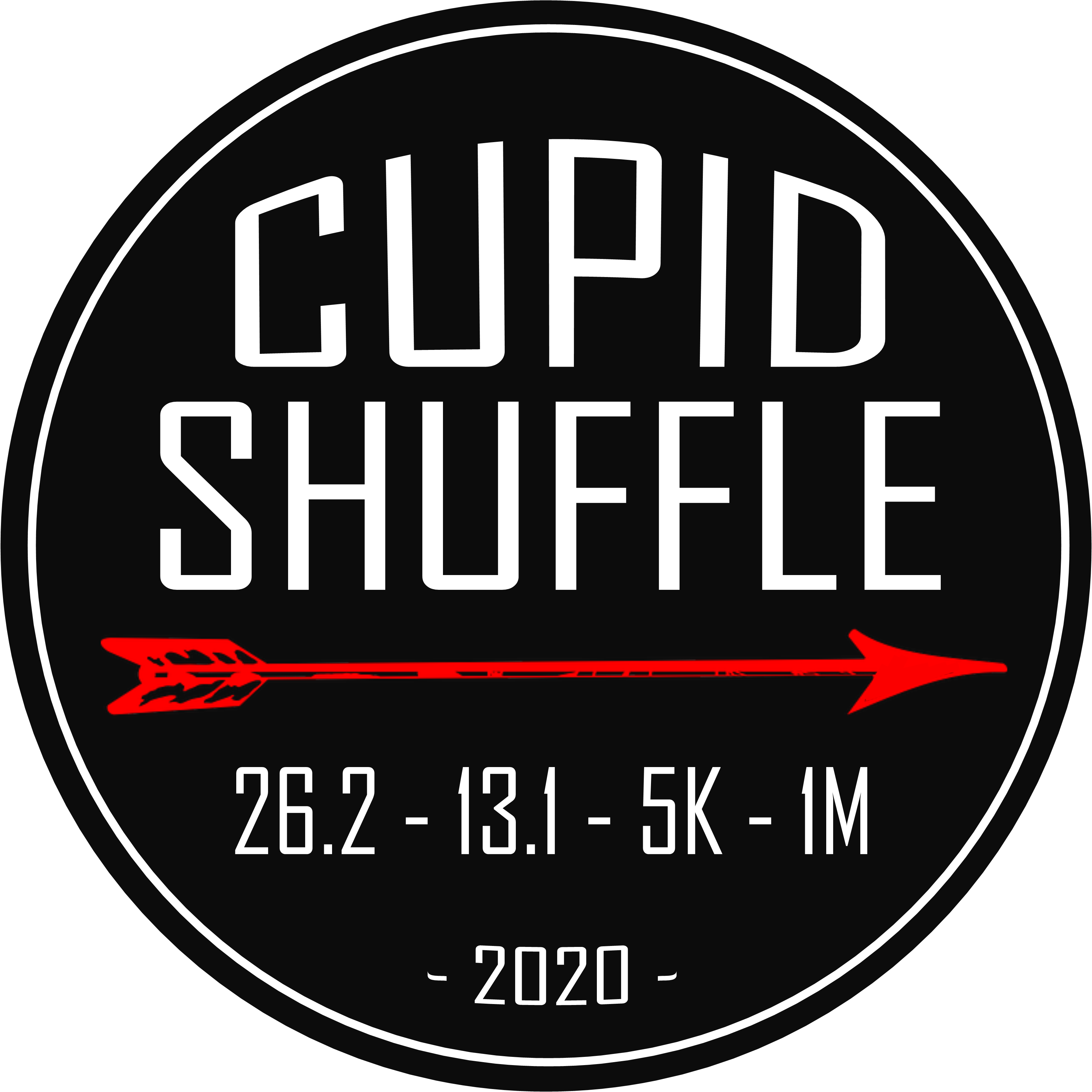 The 2nd Annual Cupid Shuffle Marathon, Half Marathon, 5K, and 1 Mile Fun Run