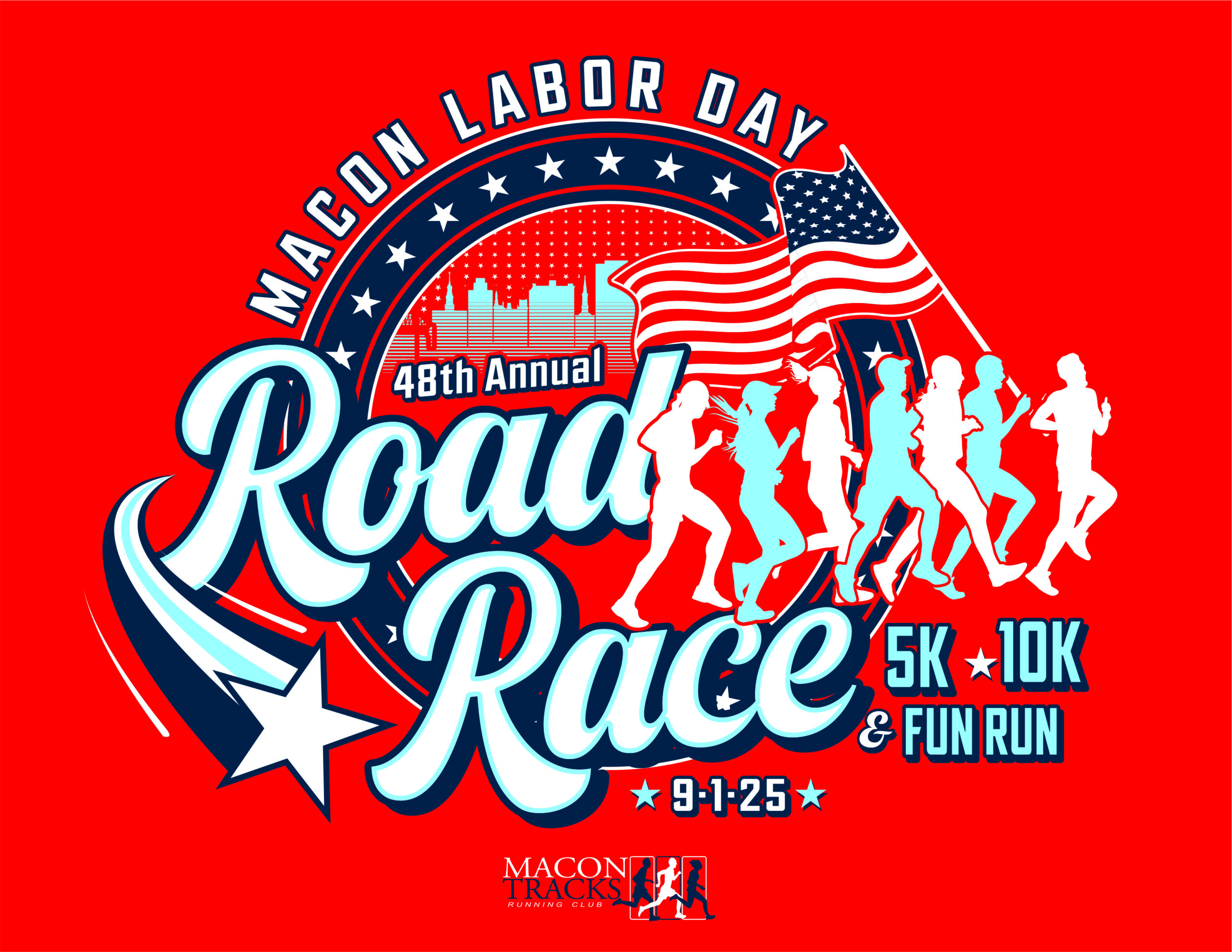 48th Macon Labor Day Road Race 5K, 10K, and Fun Run