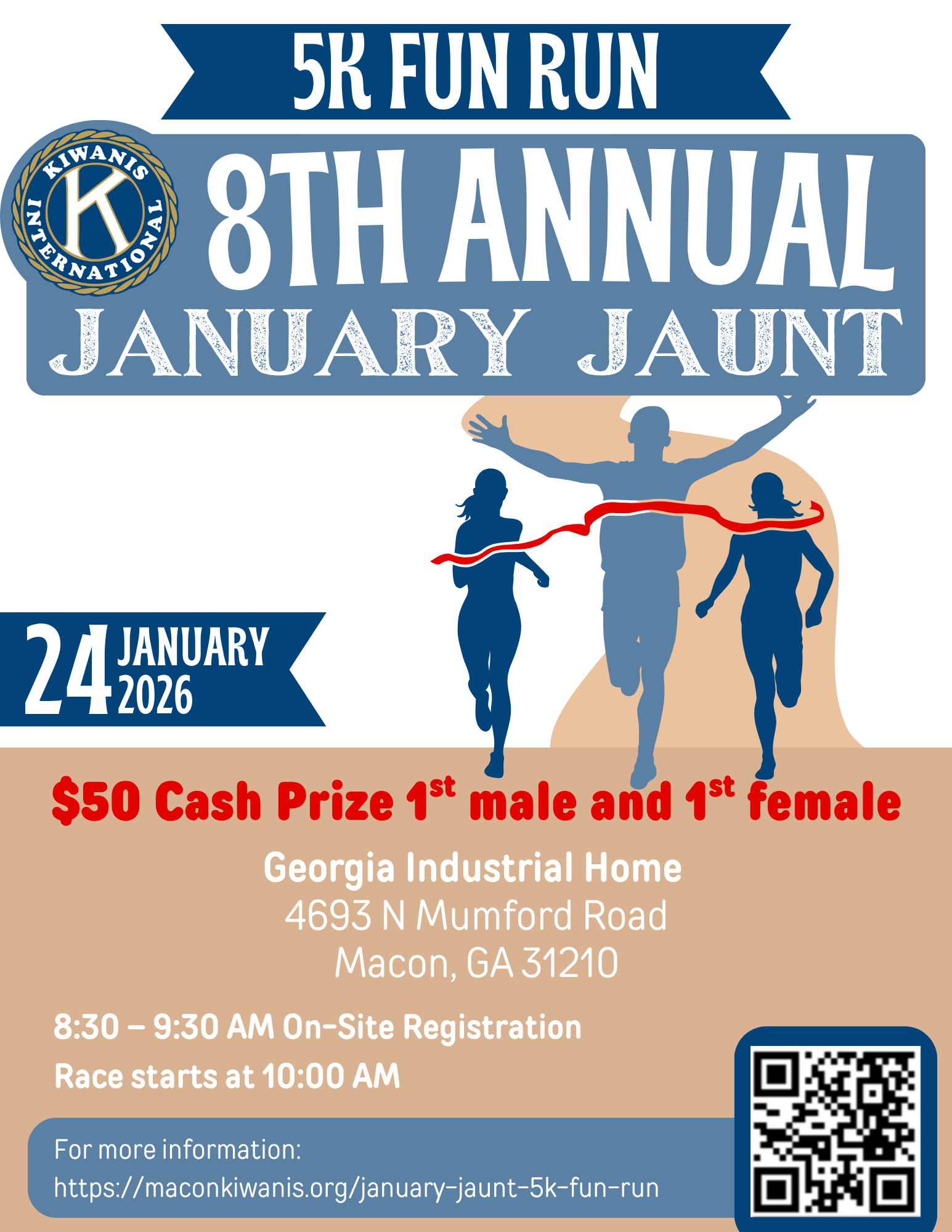 8th Annual Kiwanis January Jaunt 5K