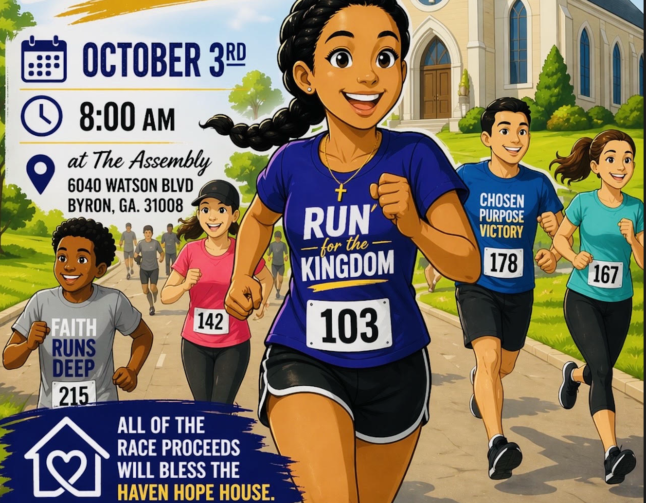 Run for the Kingdom 5K & 1-Mile Fun Run