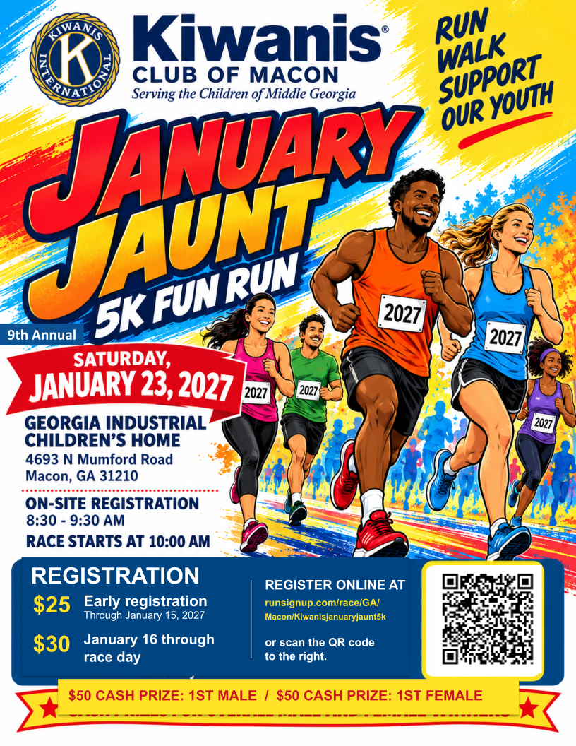 9th Annual Kiwanis January Jaunt 5K